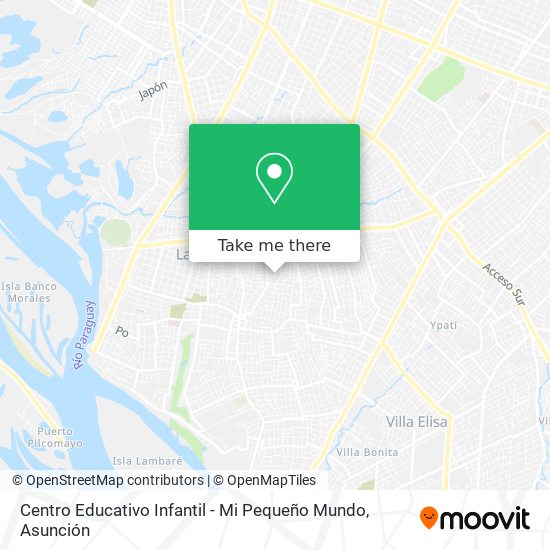 Mapa de Centro Educativo Infantil - Mi Pequeño Mundo