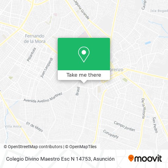 Colegio Divino Maestro Esc N 14753 map