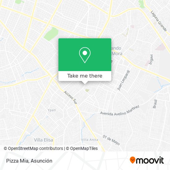 Pizza Mia map