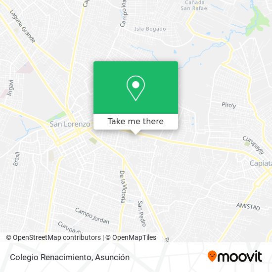 Mapa de Colegio Renacimiento