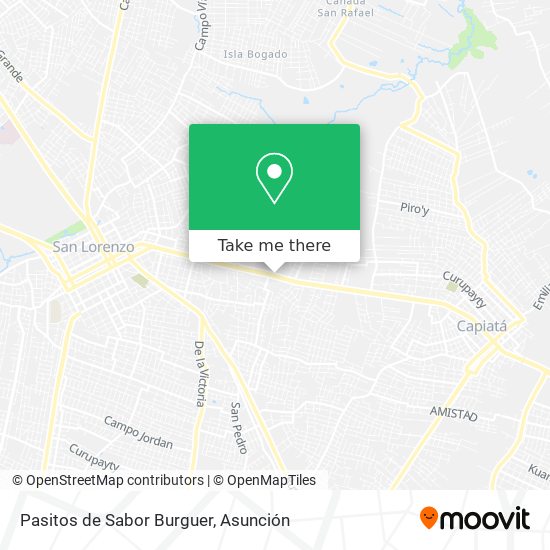 Pasitos de Sabor Burguer map