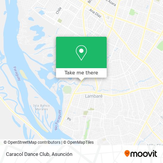 Mapa de Caracol Dance Club