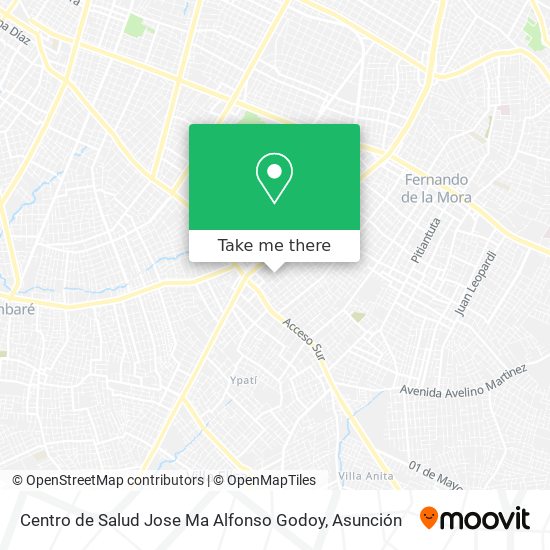 Centro de Salud Jose Ma Alfonso Godoy map