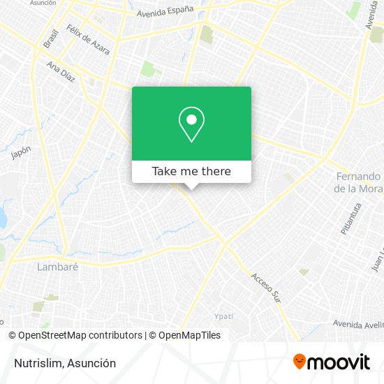 Mapa de Nutrislim