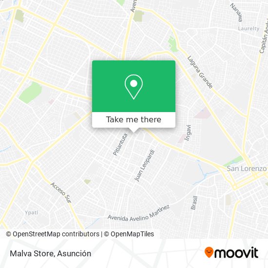Malva Store map