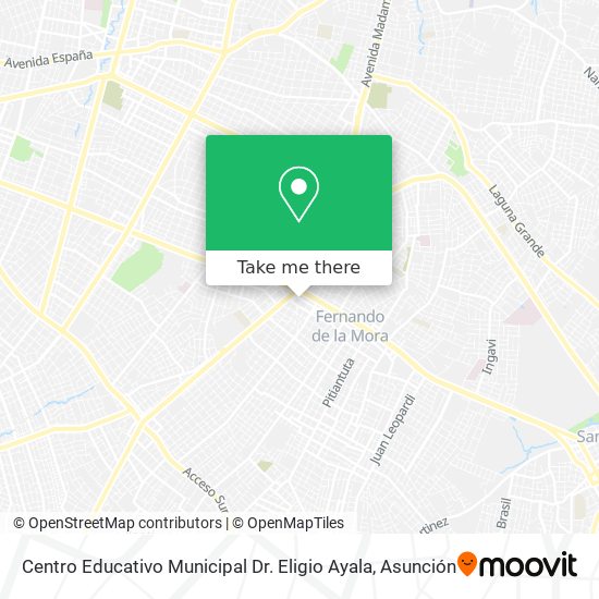 Centro Educativo Municipal Dr. Eligio Ayala map