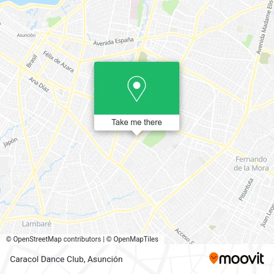 Caracol Dance Club map