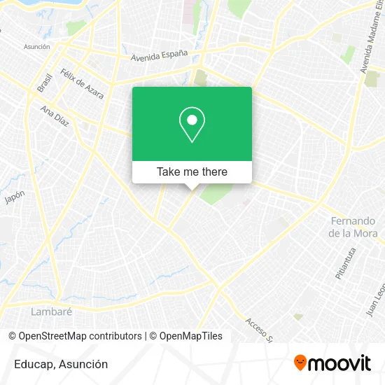 Educap map