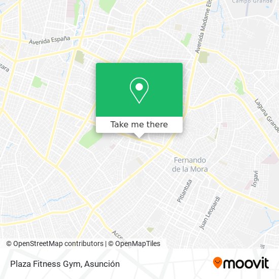 Plaza Fitness Gym map