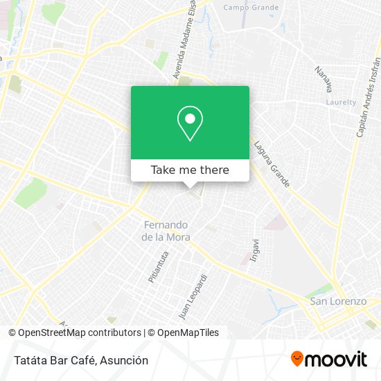 Tatáta Bar Café map