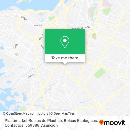 How to get to Plastimarket Bolsas de Plástico. Ecológicas. Contactos: in Lambaré by Bus?