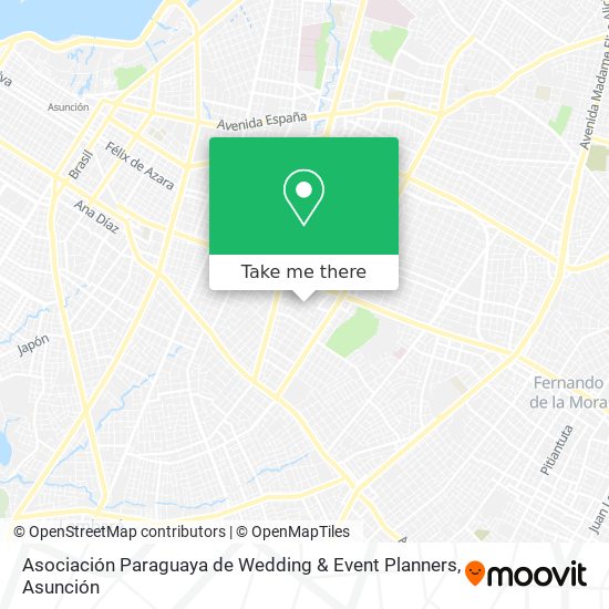 Asociación Paraguaya de Wedding & Event Planners map