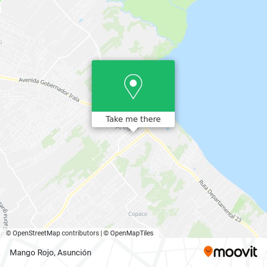 Mapa de Mango Rojo