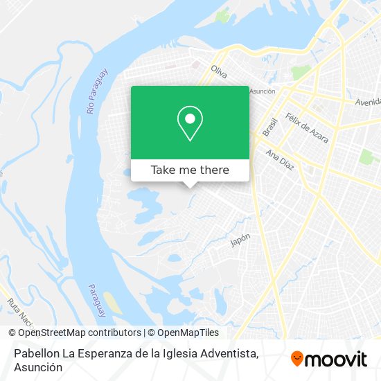 How to get to Pabellon La Esperanza de la Iglesia Adventista in Asunción by  Bus?