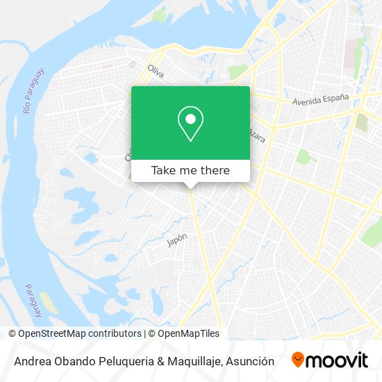 Andrea Obando Peluqueria & Maquillaje map