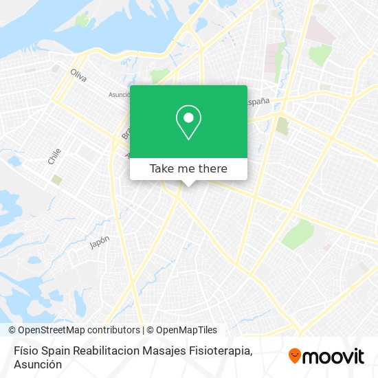 Físio Spain Reabilitacion Masajes Fisioterapia map