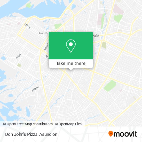 Mapa de Don John's Pizza