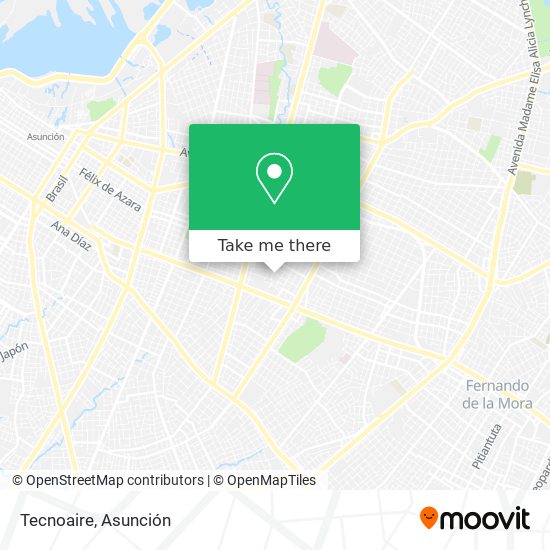 Mapa de Tecnoaire