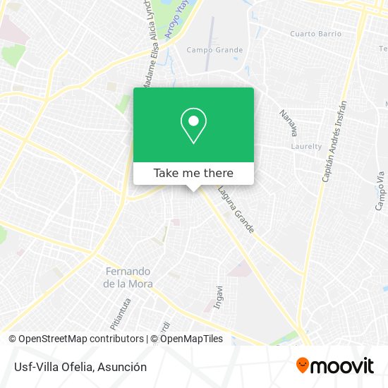 Mapa de Usf-Villa Ofelia