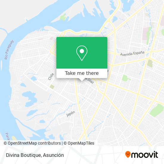 Divina Boutique map