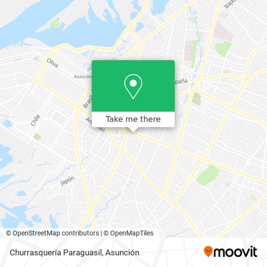 Mapa de Churrasquería Paraguasil