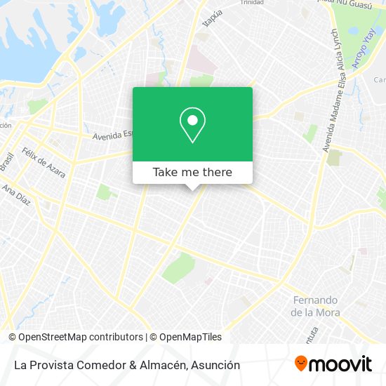 La Provista Comedor & Almacén map