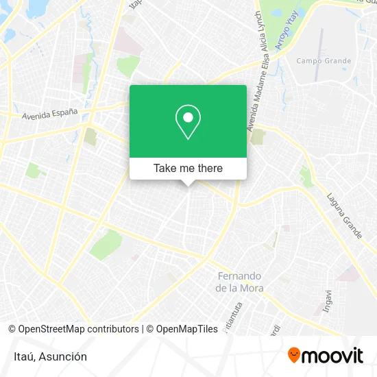 Itaú map