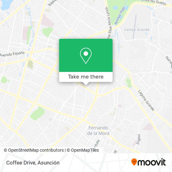Coffee Drive map