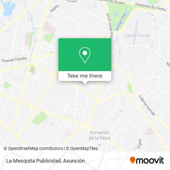 La Mesquita Publicidad map