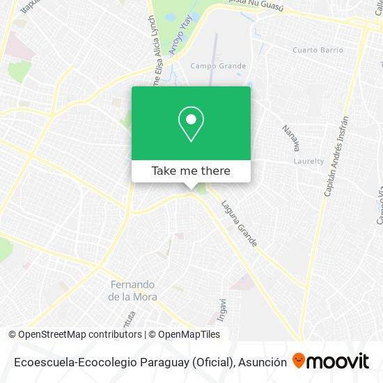 Ecoescuela-Ecocolegio Paraguay (Oficial) map