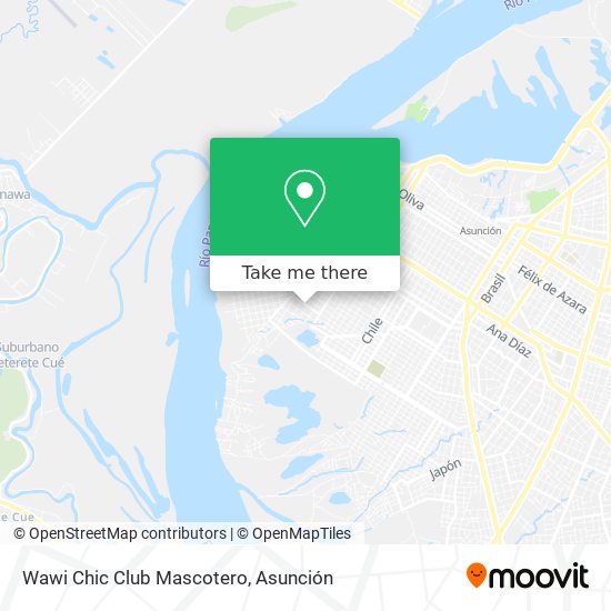 Wawi Chic Club Mascotero map