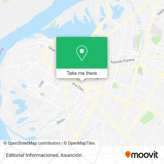 Editorial Informaciones map