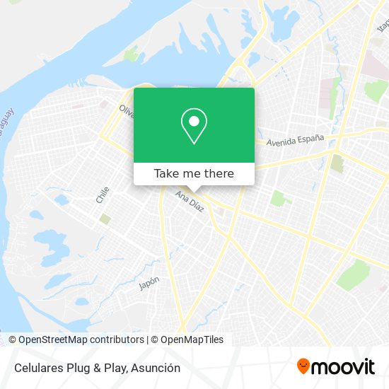 Celulares Plug & Play map