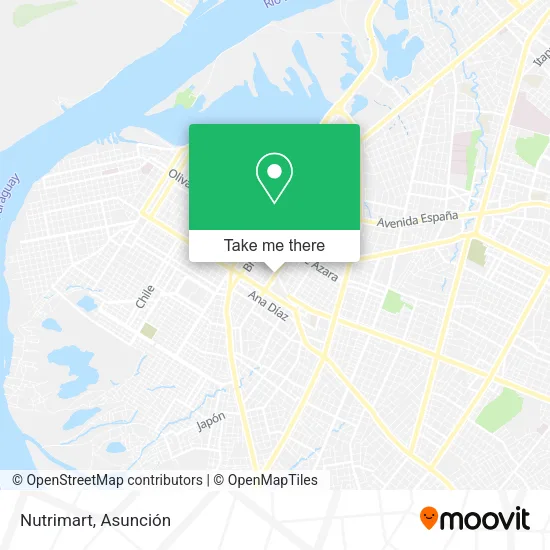 Nutrimart map