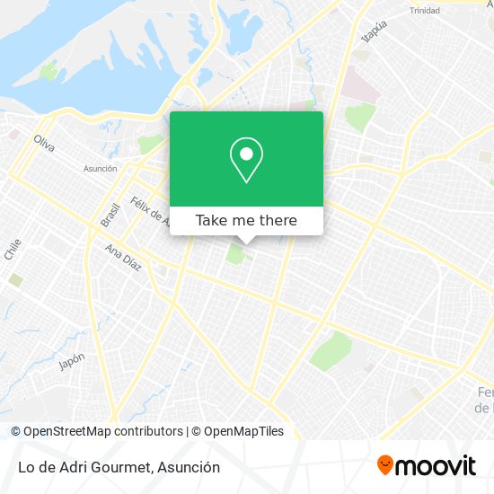 Mapa de Lo de Adri Gourmet