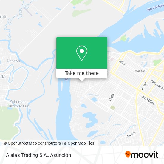 Alaia's Trading S.A. map