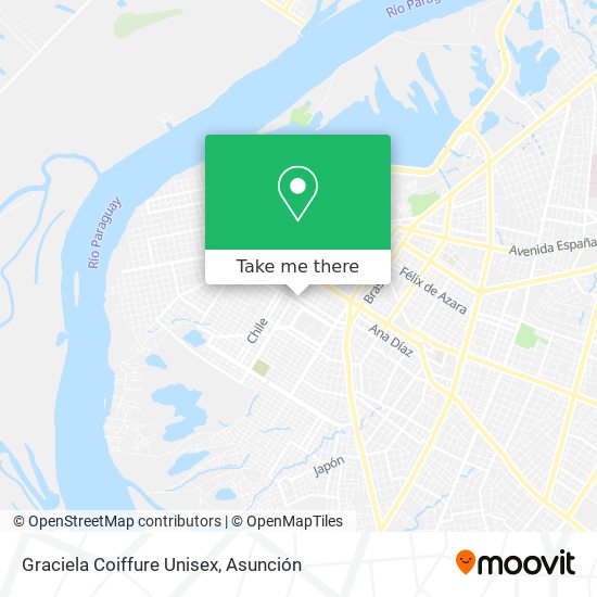 Mapa de Graciela Coiffure Unisex