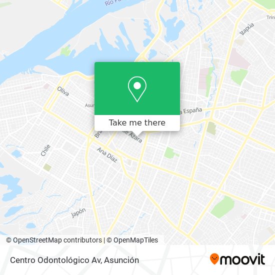 Centro Odontológico Av map