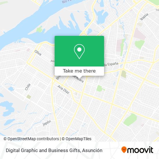 Digital Graphic and Business Gifts map