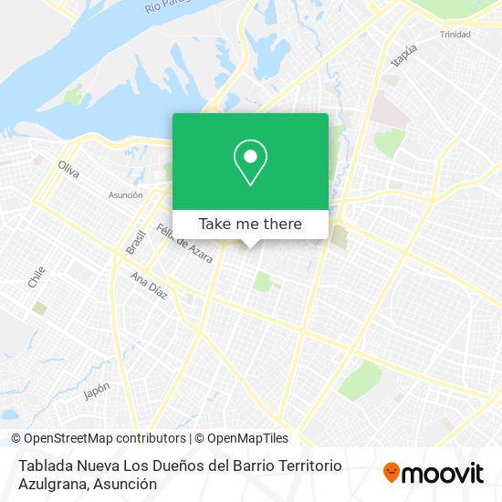 Tablada Nueva Los Dueños del Barrio Territorio Azulgrana map