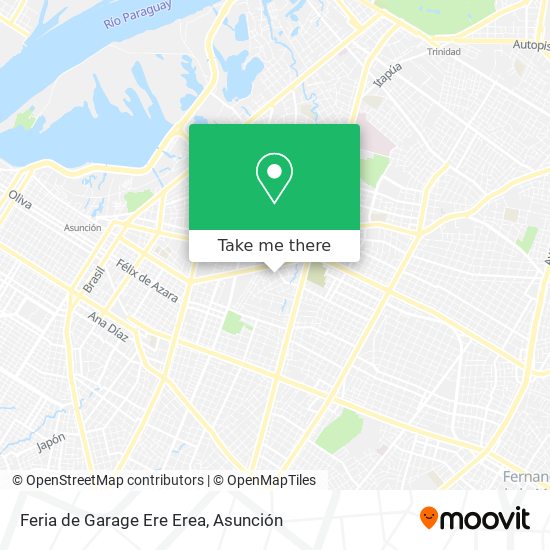 Mapa de Feria de Garage Ere Erea