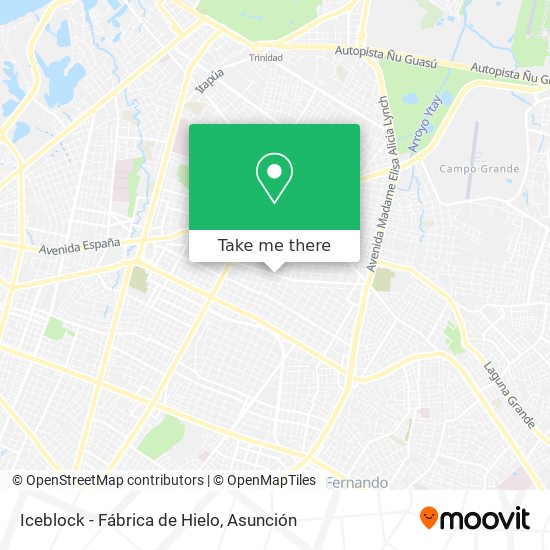 Mapa de Iceblock - Fábrica de Hielo