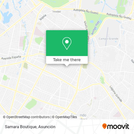 Samara Boutique map