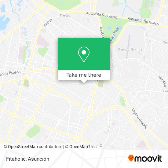 Mapa de Fitaholic