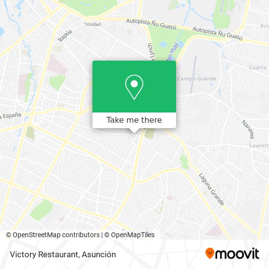 Victory Restaurant map