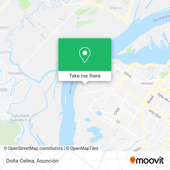 Doña Celina map