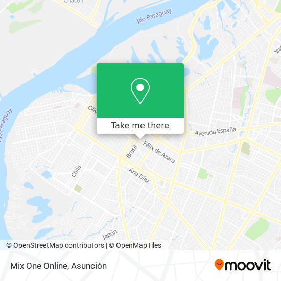 Mix One Online map