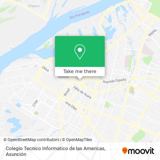 Colegio Tecnico Informatico de las Americas map