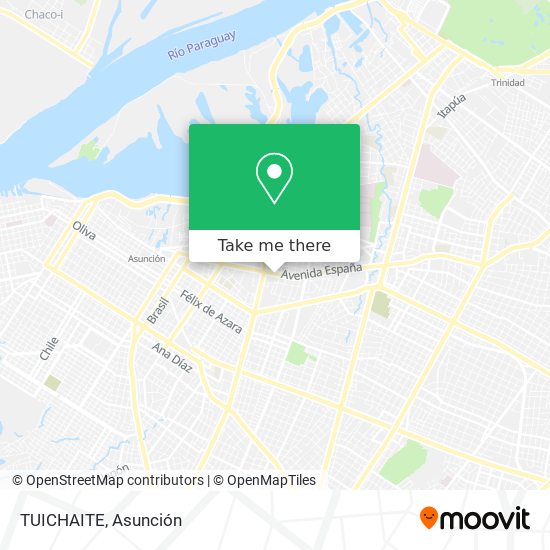 Mapa de TUICHAITE