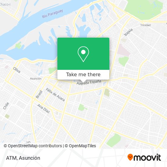Mapa de ATM
